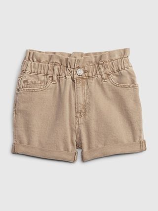 Toddler Just Like Mom Khaki Shorts with Washwell | Gap (US)