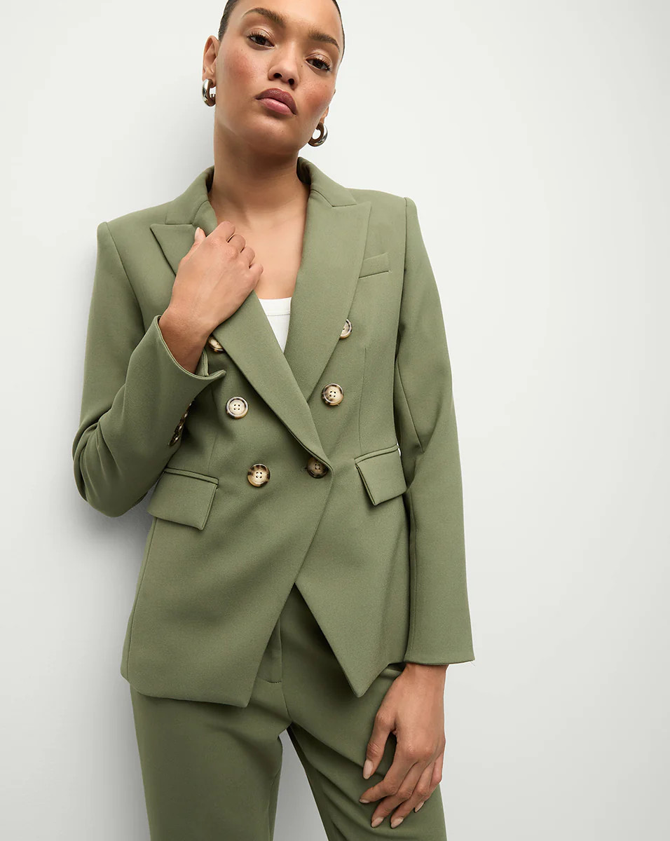 Miller Dickey Jacket in Green | Blazer | Veronica Beard | Veronica Beard