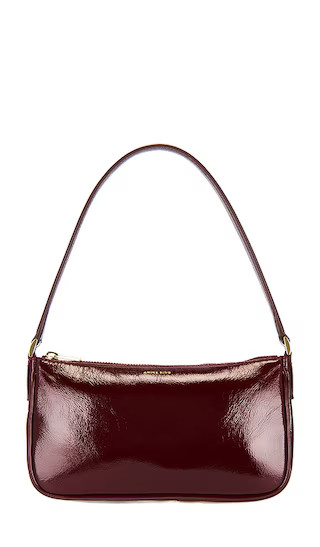 Mini Elly Bag in Oxblood Crinkled Patent | Revolve Clothing (Global)