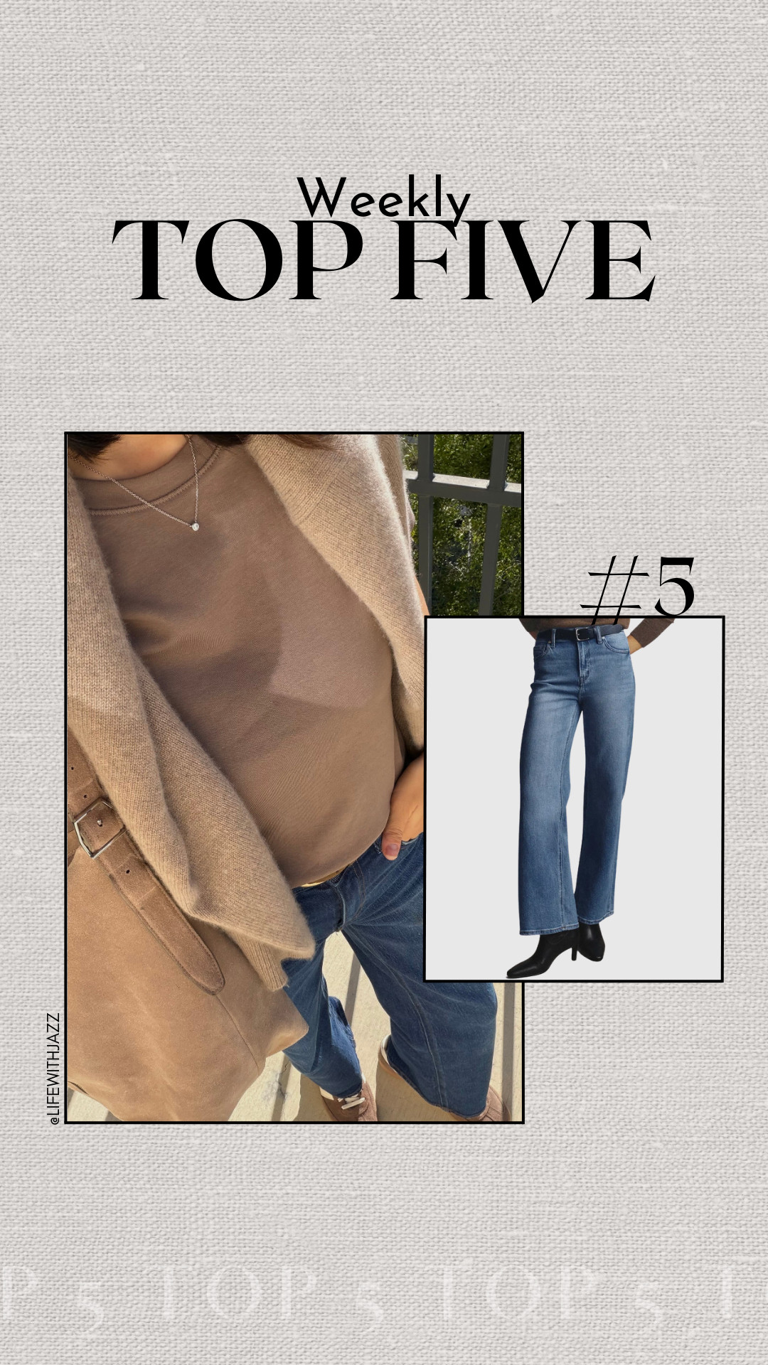 #5 bestseller this week: Quince Bella relaxed straight leg jeans 
 

 

#LTKootd #LTKSeasonal