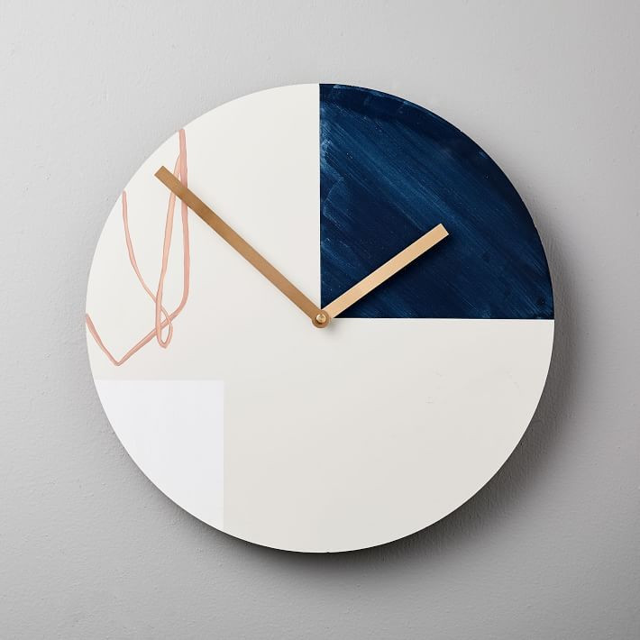 Moglea Scribble Wall Clock | West Elm (US)