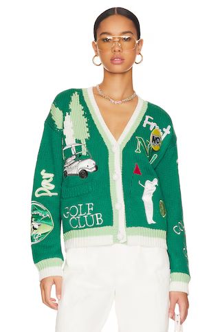 No! Jeans Gone Golfing Cardigan in Green from Revolve.com | Revolve Clothing (Global)