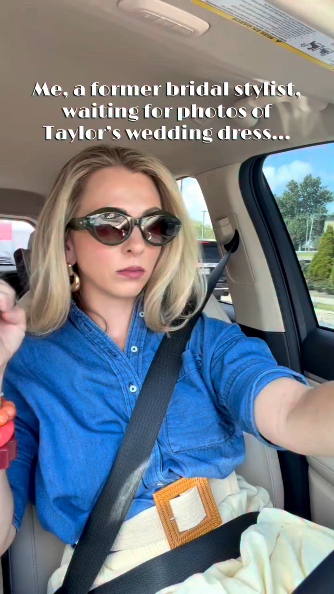 Former bridal stylist brain…permanently activated. 😂 The second those photos exist, I’ll be zooming in on every detail. Can’t wait to share my opinion no one asked for. Anyone else? 

#BridalStylist #WeddingDress #TaylorSwift #StyleTok #MillennialStyle