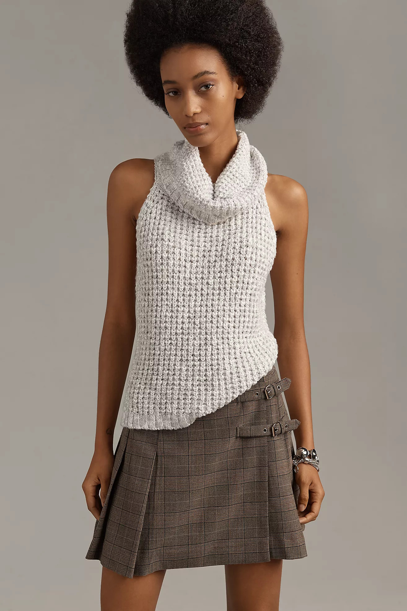 Pilcro Slouchy Turtleneck Sweater Tank | Anthropologie (US)
