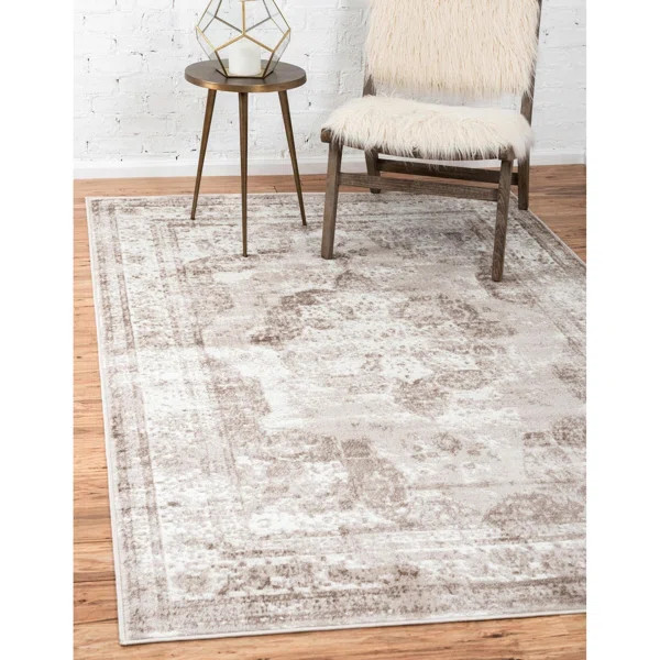 Brandt Oriental Brown/Beige/Ivory Area Rug | Wayfair North America