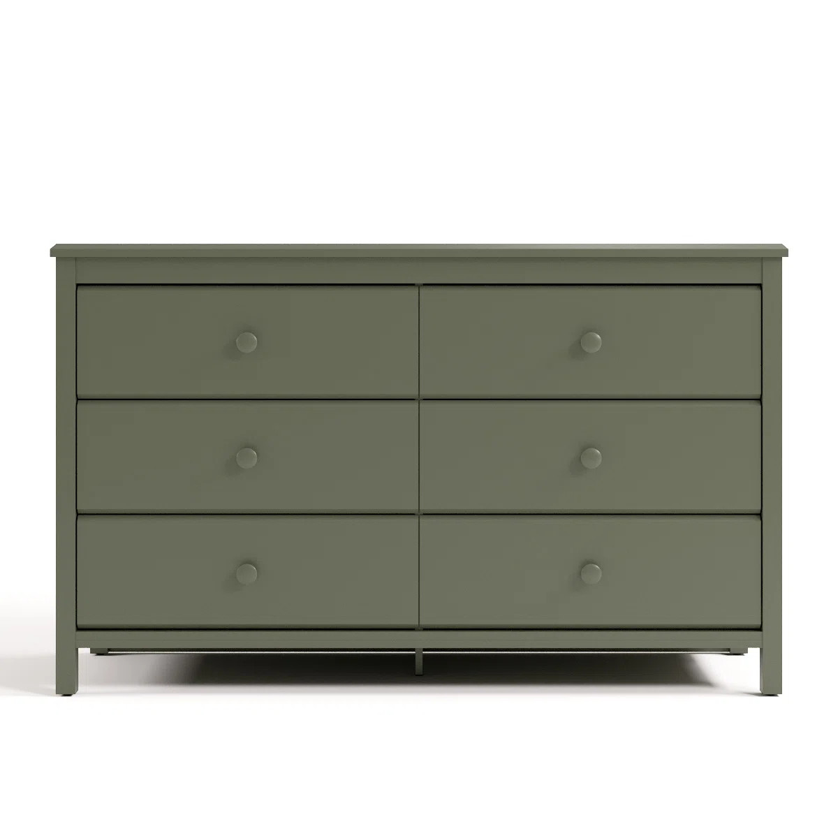 Alpine 6 Drawer Double Dresser | Wayfair North America