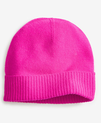 Charter Club 100% Cashmere Cuffed Beanie, Created for Macys - Macy's | Macy's