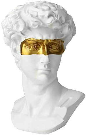 Amazon.com: fumisee 6 Inch David Statue Resin Head Sculptures,Classic Greek Michelangelo David Bu... | Amazon (US)