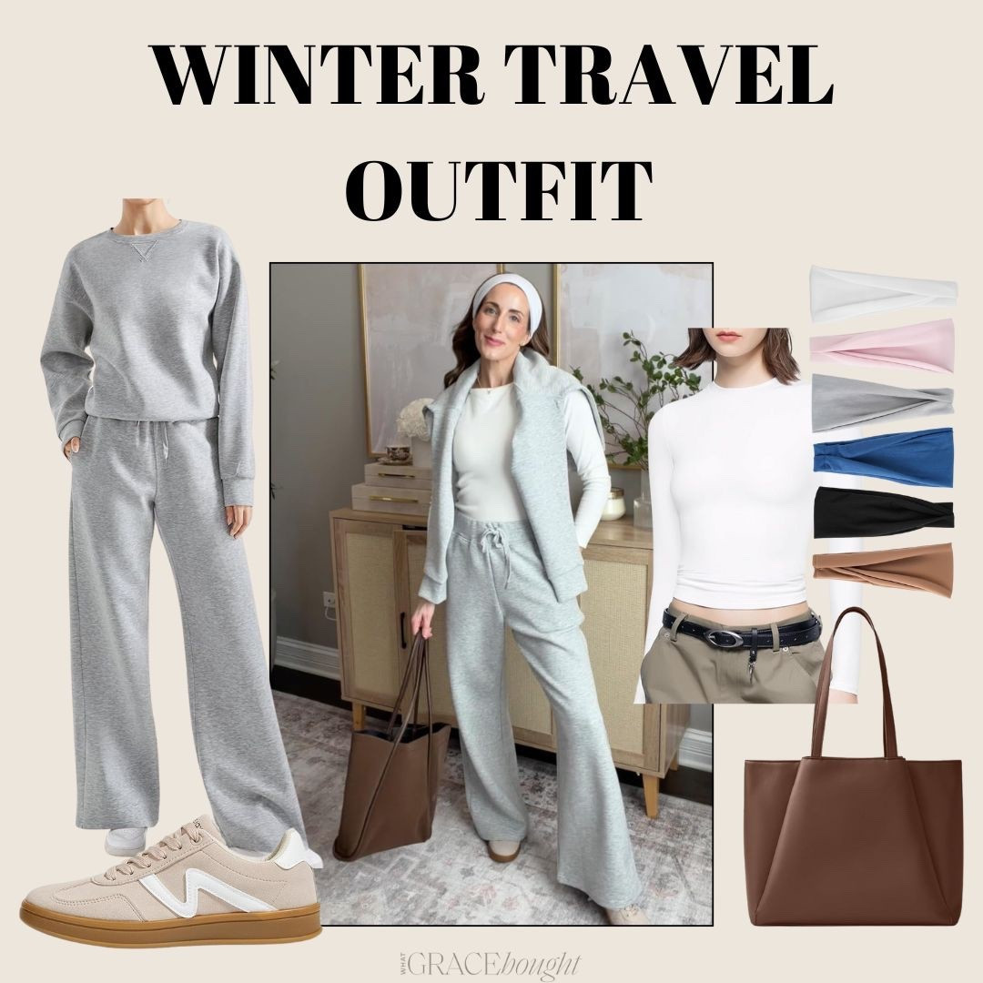 Easy winter travel outfit inspo! 

#LTKootd #LTKTravel