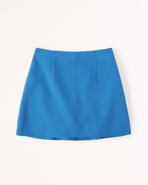 Women's Tailored Menswear Skort | Women's Matching Sets | Abercrombie.com | Abercrombie & Fitch (US)