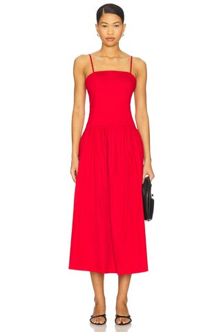 Mara Maxi Dress in Cherry Red | Revolve Clothing (Global)