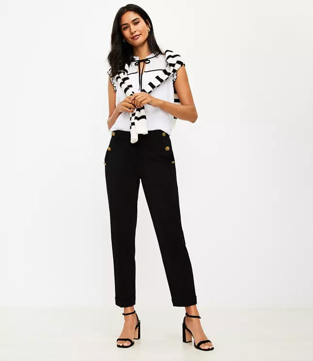 Slim Sailor Pants | LOFT