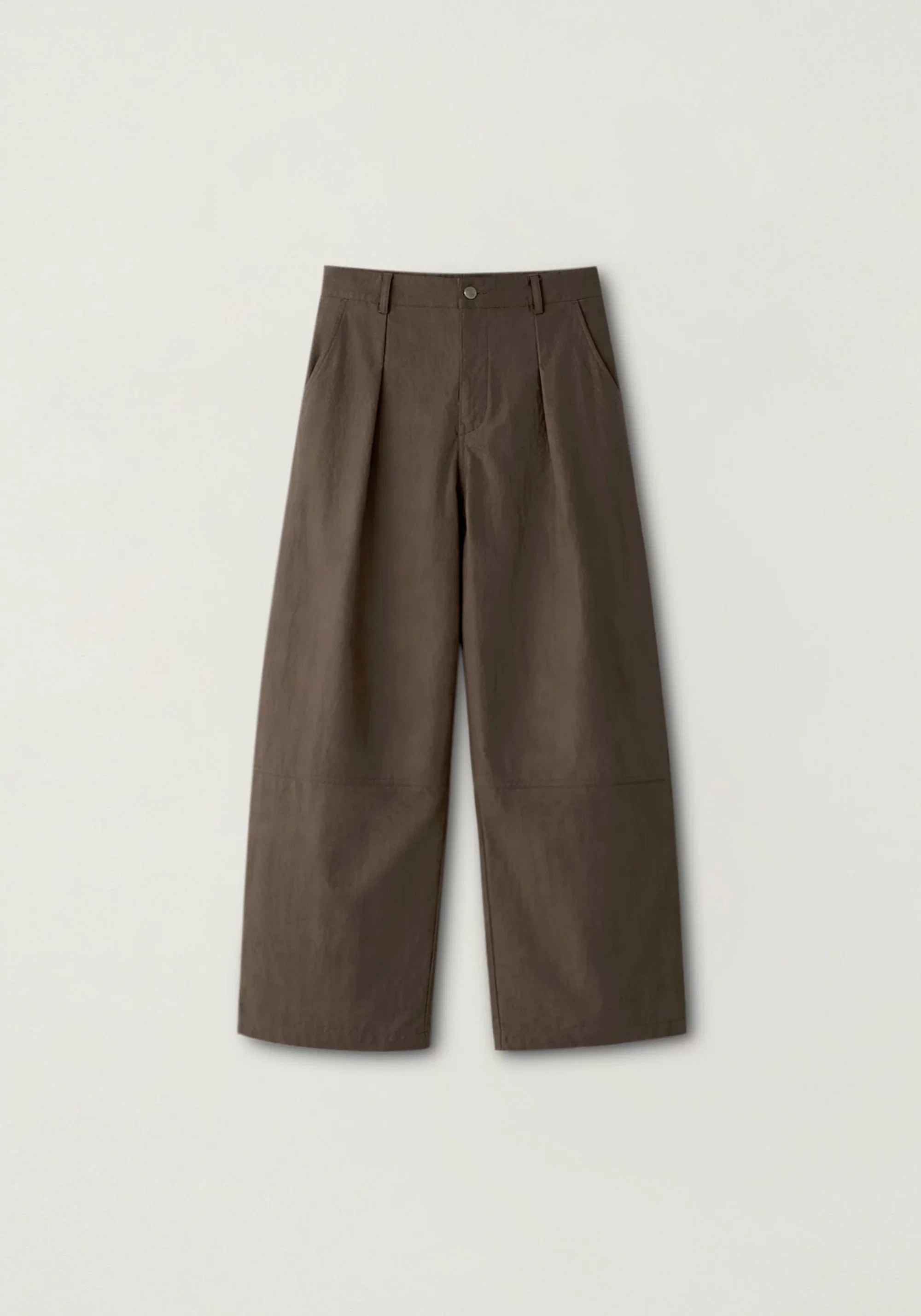 Coated Cropped Pants | INSIS