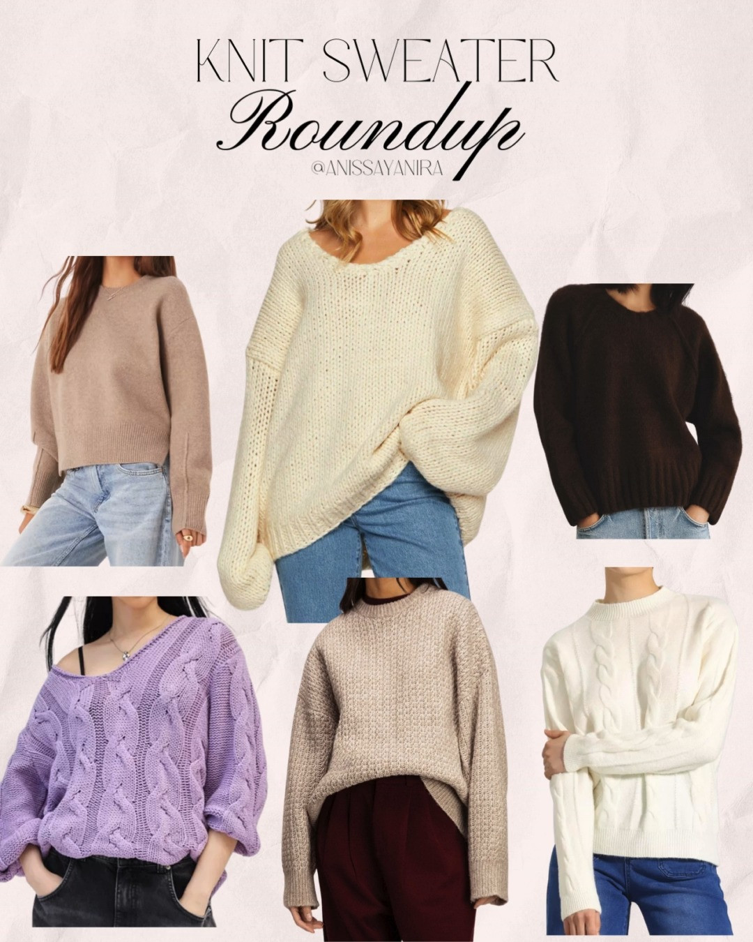 Cozy knit sweaters 2025 that I've been eyeing!

Affordable oversized sweaters, chunky cable knits, and neutral capsule wardrobe staples. 

 #LTKFallSale #LTKSeasonal #LTKSaleAlert