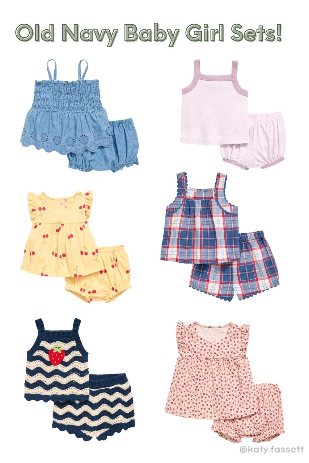The cutest little sets for baby girls!! 😍😍😍