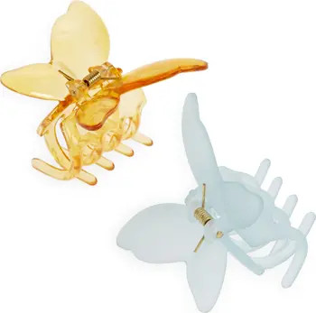 Assorted 2-Pack Butterfly Jaw Clips | Nordstrom