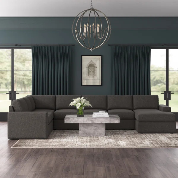 Anadarko 5 - Piece Upholstered Sectional | Wayfair North America