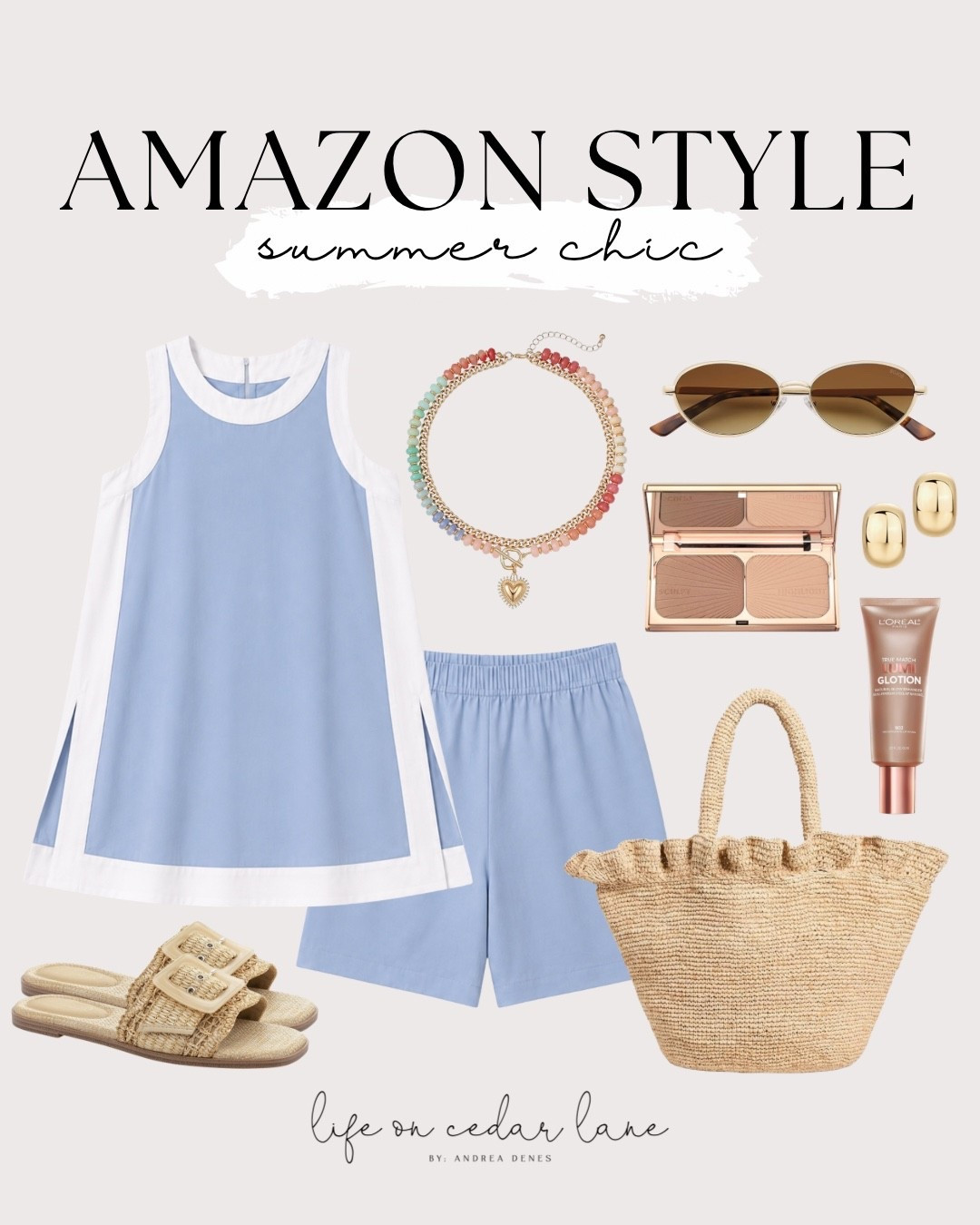 Summer chic and ready to shine! These Amazon finds are perfect for a sunny day. #amazonstyle #summeroutfit

#LTKOver40 #LTKSaleAlert #LTKmomlife