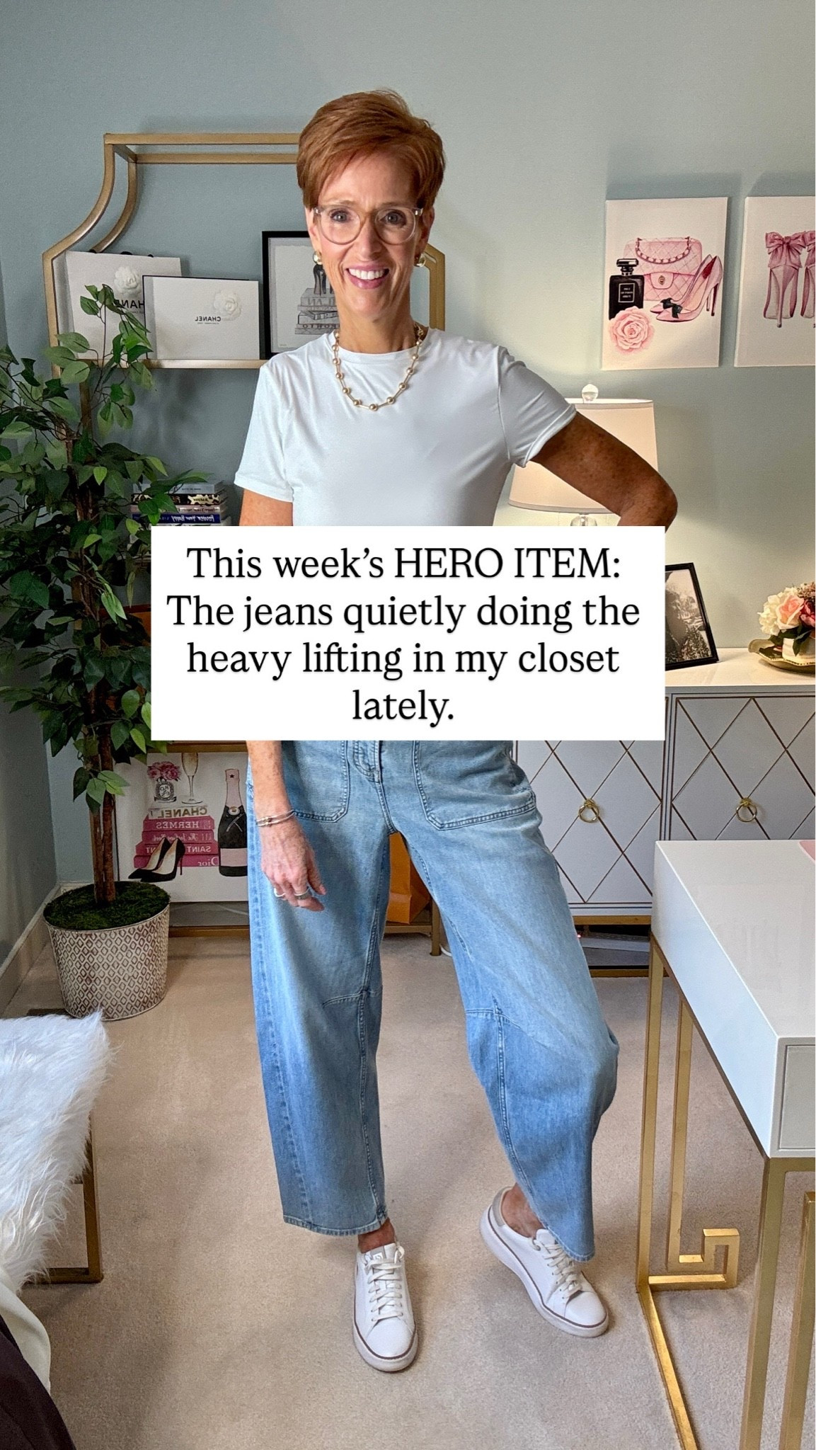 Hero item of the week
@Spanx authentic 360 lightweight barrel jeans!
These have quickly become the current favorite in my closet.
Wearing size medium tall

#LTKootd #LTKOver40 #LTKTall