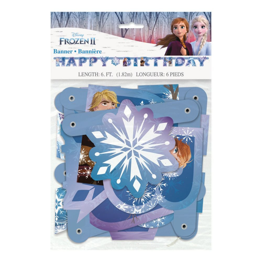 Disney’s Frozen II Jointed Birthday Banner | Oriental Trading Company