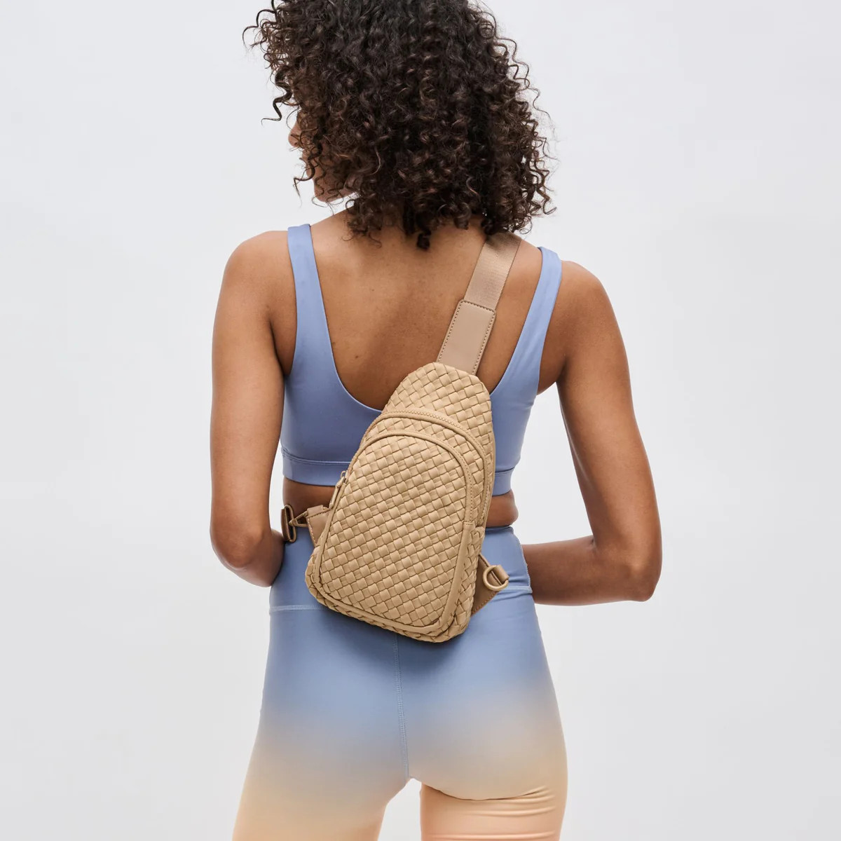 Beyond The Horizon - Woven Neoprene Sling Backpack | Sol and Selene