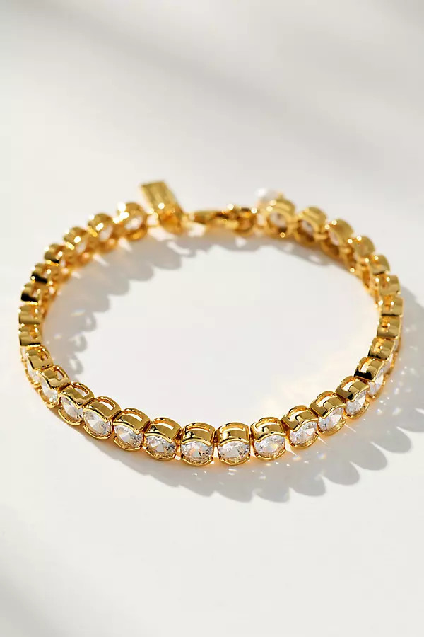 Oval Tennis Bracelet | Anthropologie (US)