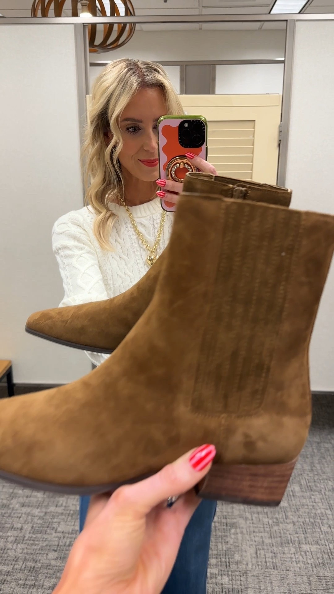 The cutest suede boots from the Nordstrom sale! 