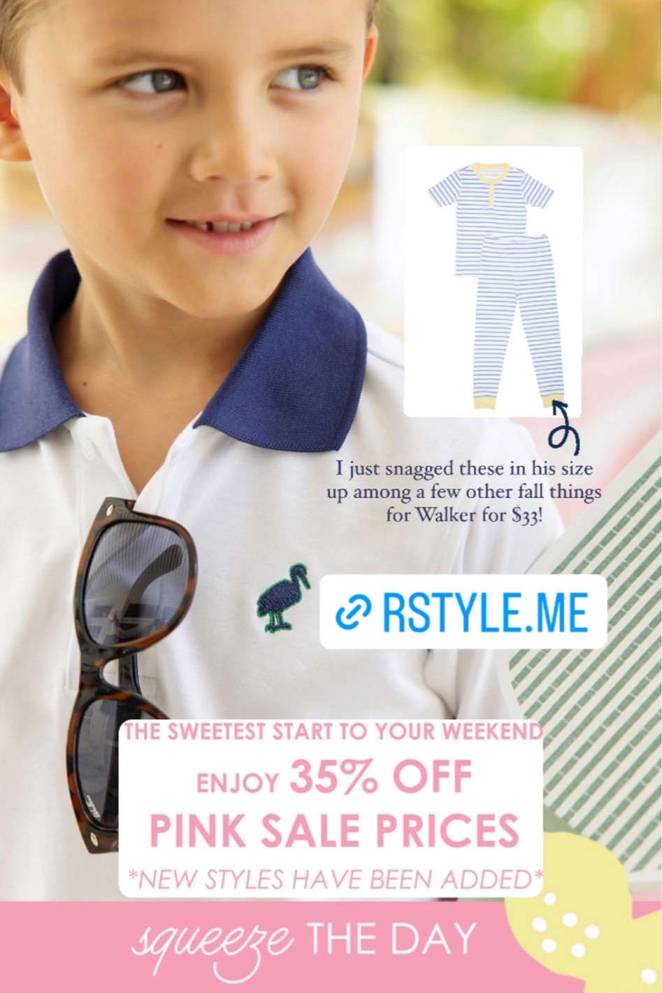 Code STARSANDSTRIPES to save an extra 35% OFF Pink Prices

#LTKFamily #LTKBaby #LTKKids