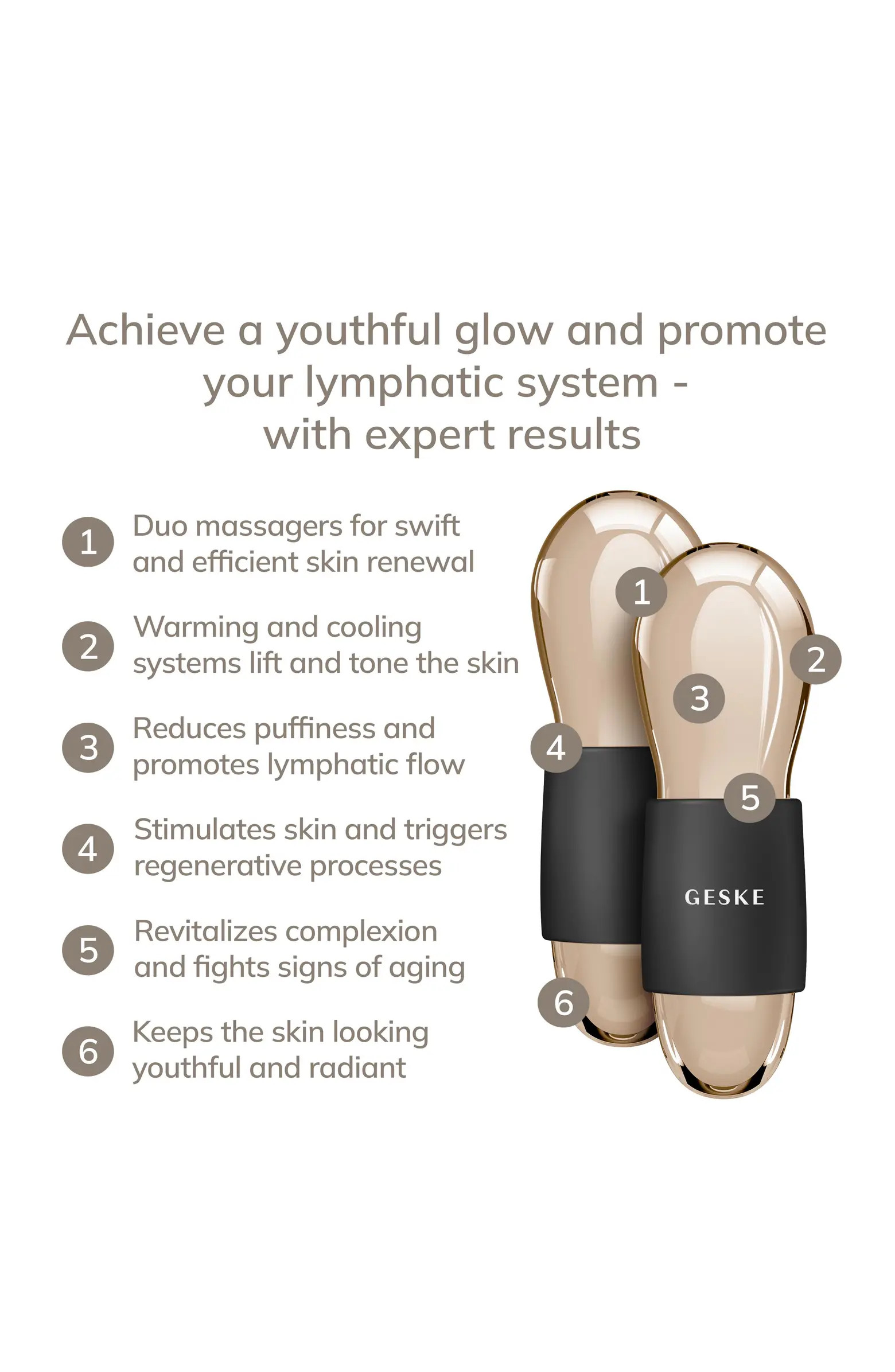 GESKE SmartAppGuided Cool & Warm Duo Eye Massager | 7 in 1 | Nordstrom | Nordstrom