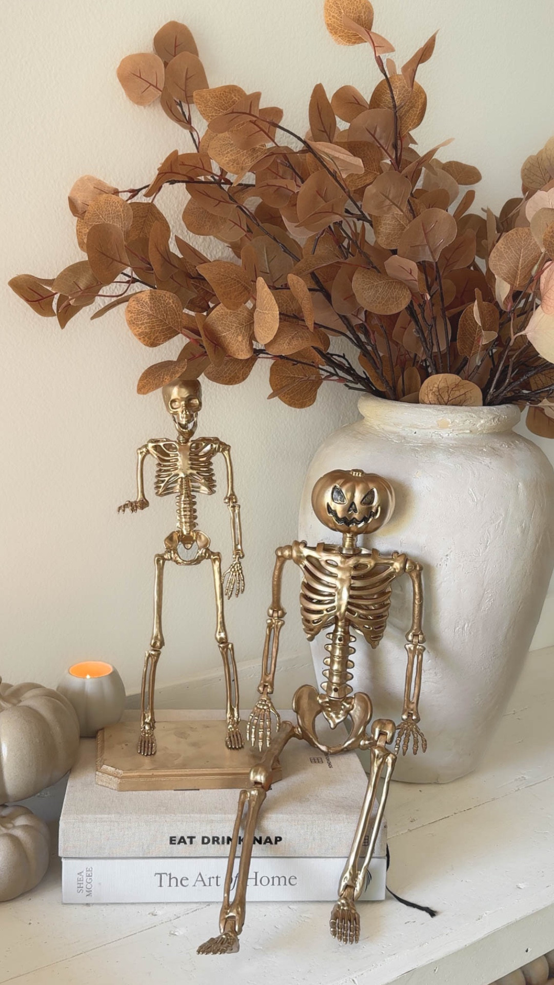 DIY brass skeleton 🤎

#LTKHalloween