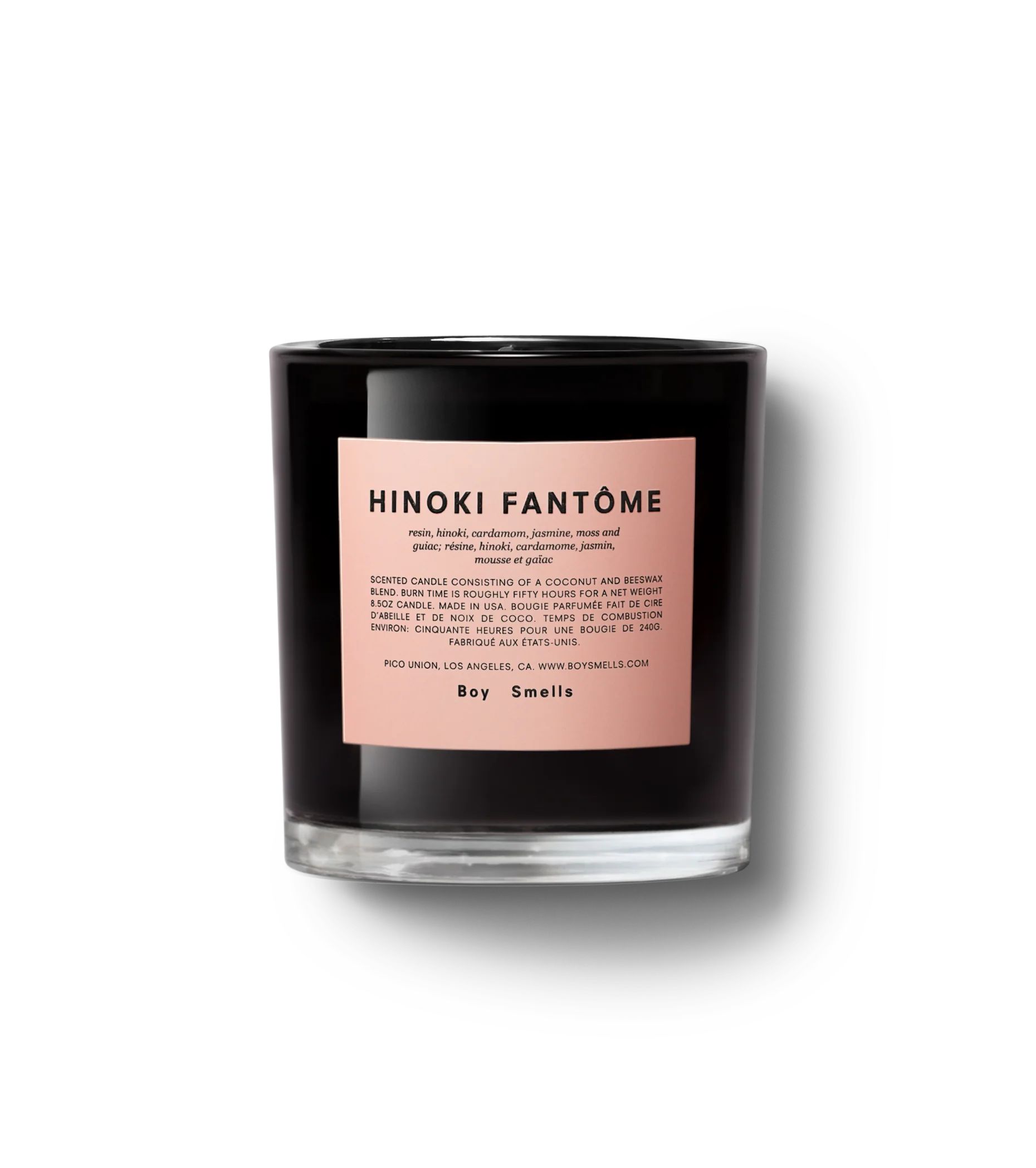 Hinoki Fantôme: Coconut & Beeswax Scented Candles | Boy Smells | Boy Smells