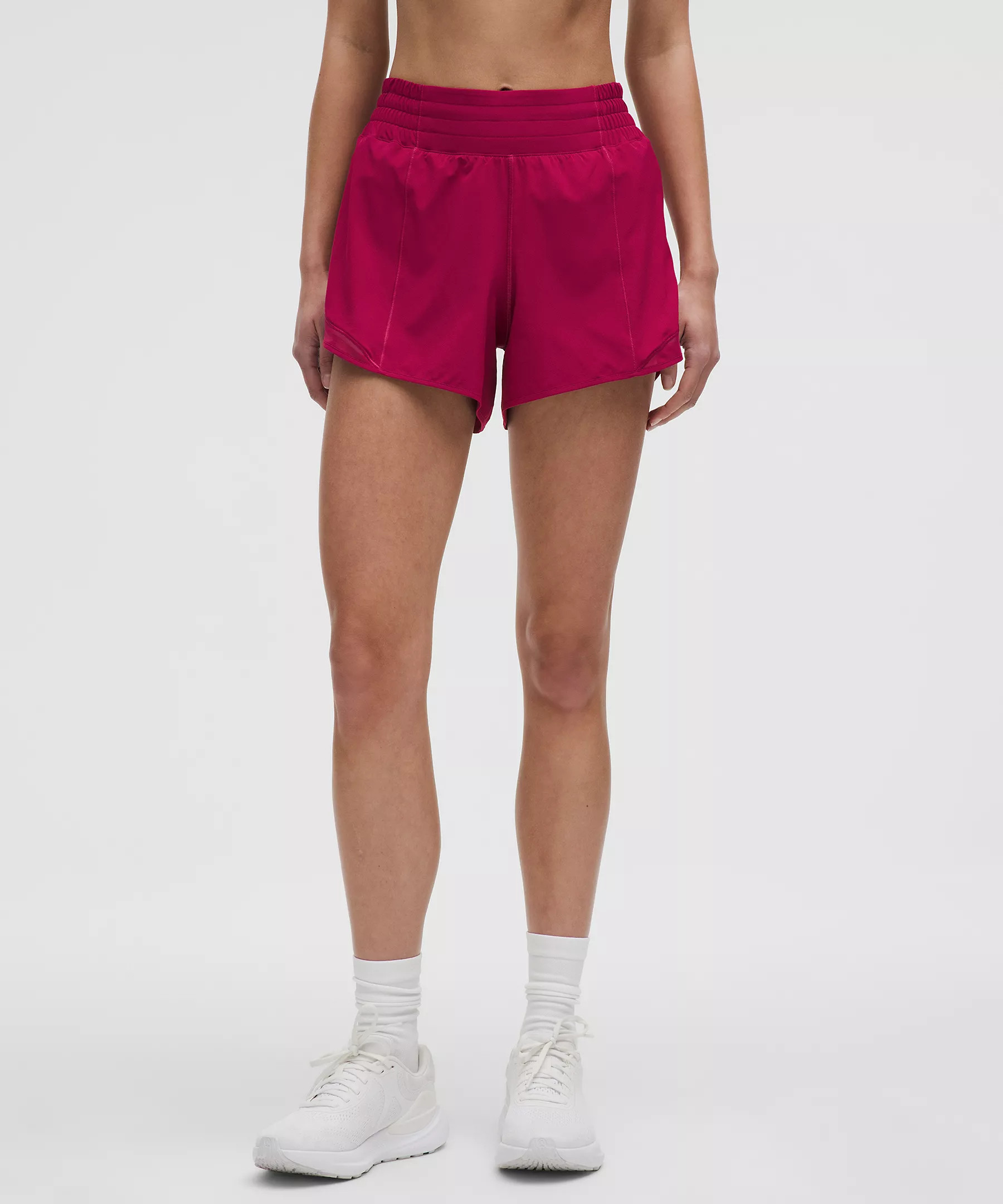 Hotty Hot High-Rise Lined Short 4" | Women's Shorts | lululemon | Lululemon (US)
