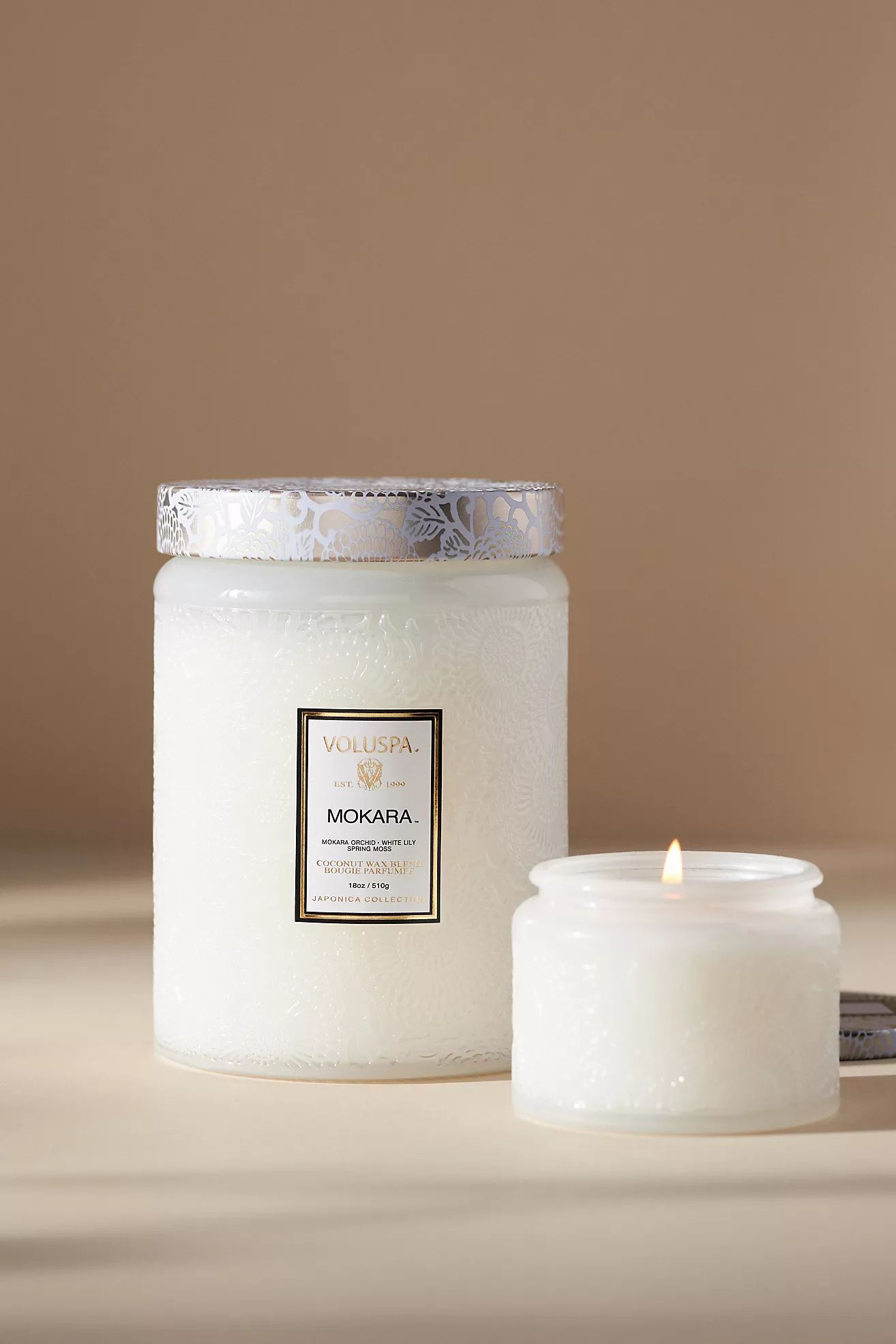 Voluspa Japonica Mokara Glass Jar Candle | Anthropologie (US)