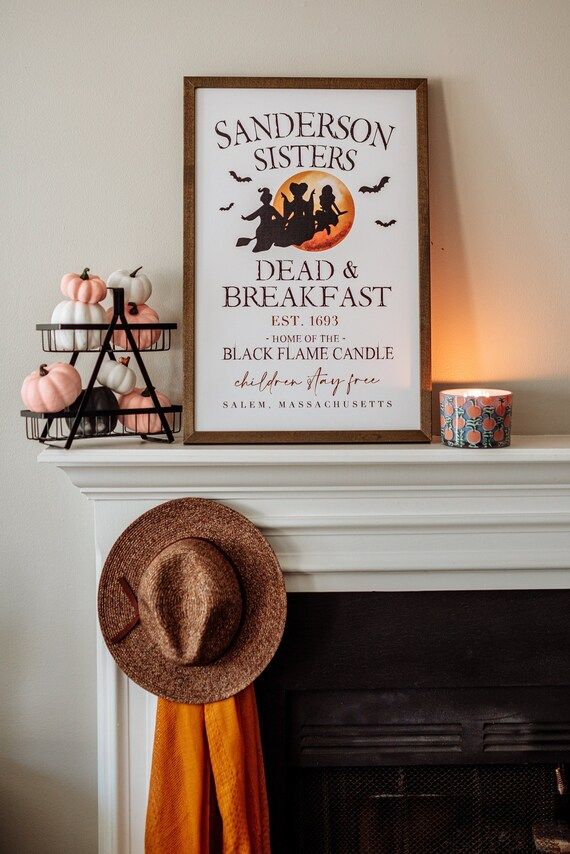 Sanderson Sisters Dead and Breakfast Sign  Fall Halloween - Etsy | Etsy (US)