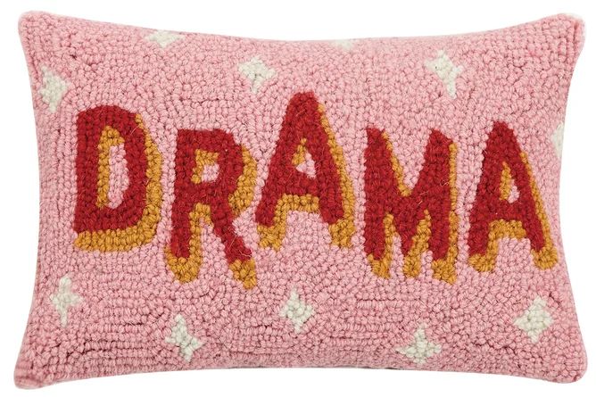 Olya Drama Hook Wool Lumbar Pillow | Wayfair North America