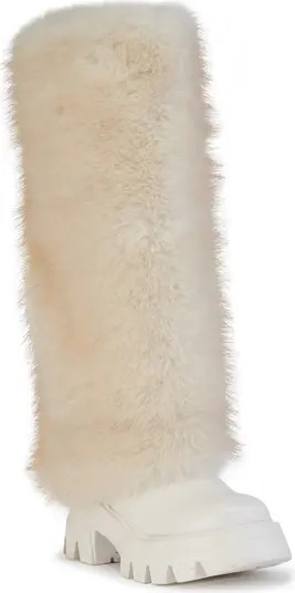 Ahsoka Faux Shearling Lug Sole Boot (Women) | Nordstrom