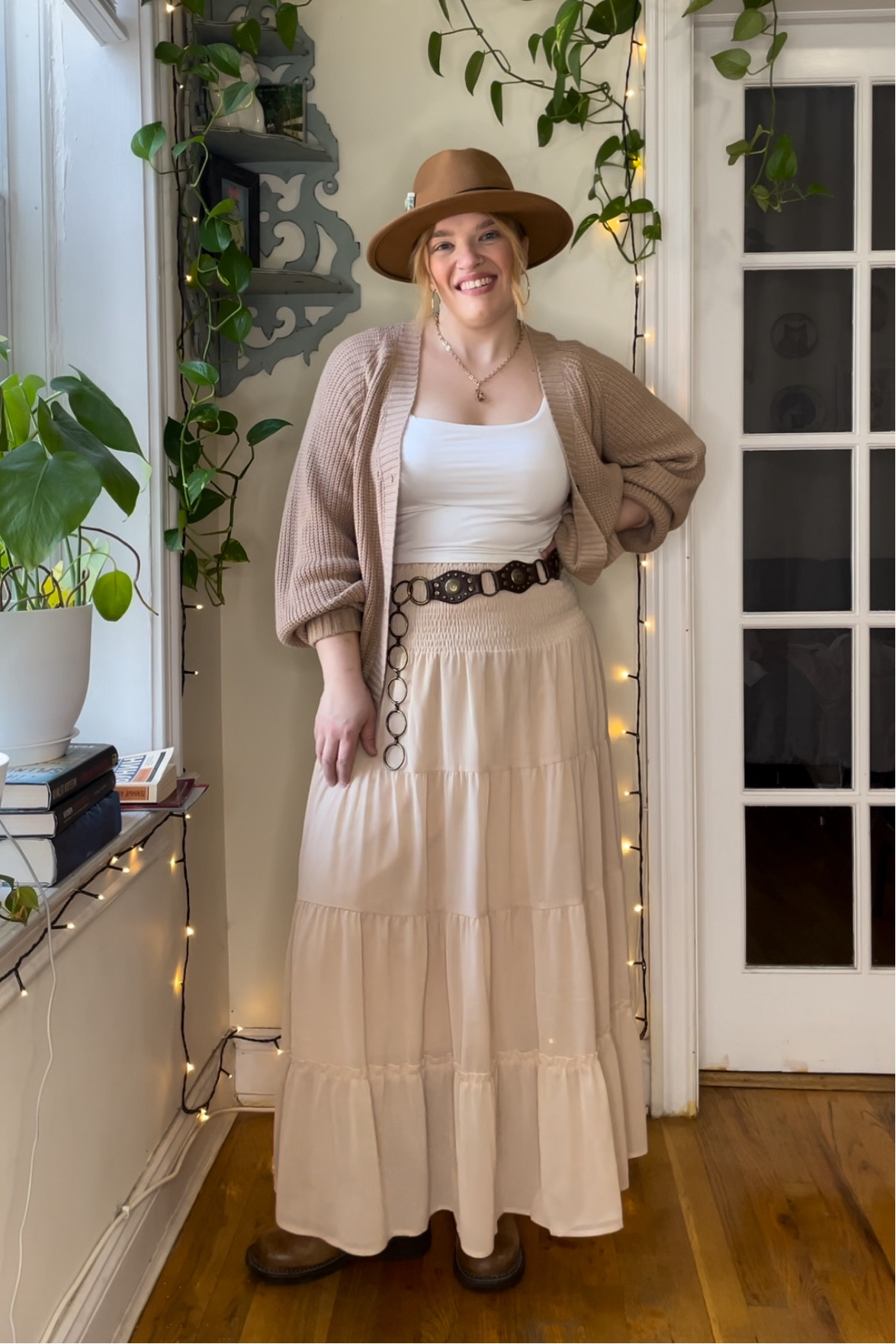 Fall midsize curvy fashion nude neutral colors western boho 

#LTKMidsize #LTKFindsUnder50 #LTKSeasonal