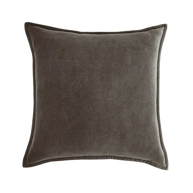 Square Cotton Velvet Pillowcases Pack of 2 Solid Colors,  (Without Inserts) (Double Sides) | Walmart (US)