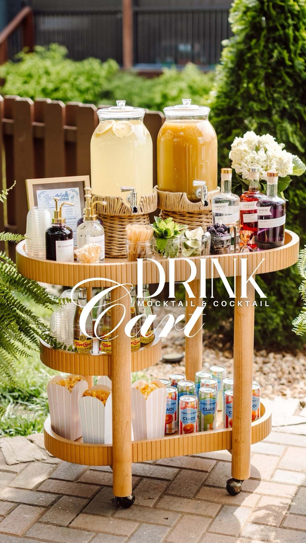 The drink possibilities are endless with this dreamy cocktail + mocktail cart!

Whether you’re team cocktail or mocktail, this is your sign to build your own signature drink. And to make it easy, I made a FREE PDF printable to help you mix and match! Grab it over on Instagram!

Pick a base. Pick a syrup. Pick a gin. Pick a seltzer. Garnish it up!

Perfect for the upcoming Memorial Day holiday!

#drinkcart #holiday #memorialday 


#LTKSeasonal #LTKParties #LTKHome