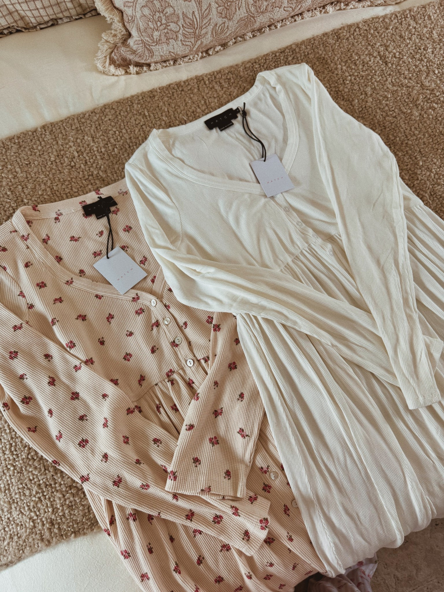 the comfiest pregnancy/postpartum dresses from Hatch🫶🏼

#LTKStyleTip #LTKBaby #LTKBump