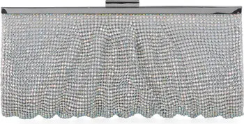 Simona Rhinestone Mesh Clutch | Nordstrom Rack