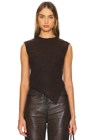 Steve Madden Jaylin Sweater in Chestnut from www.revolveclothing.com | Revolve Clothing (Global)