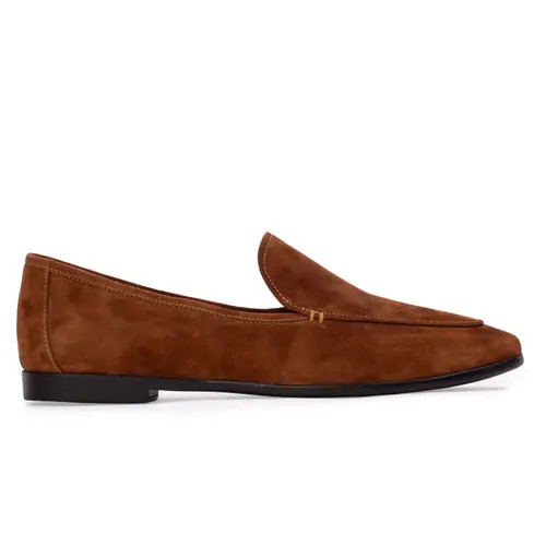 BLACK SUEDE STUDIO Allie Suede Loafer in Tobacco Suede at Nordstrom, Size 40 | Nordstrom
