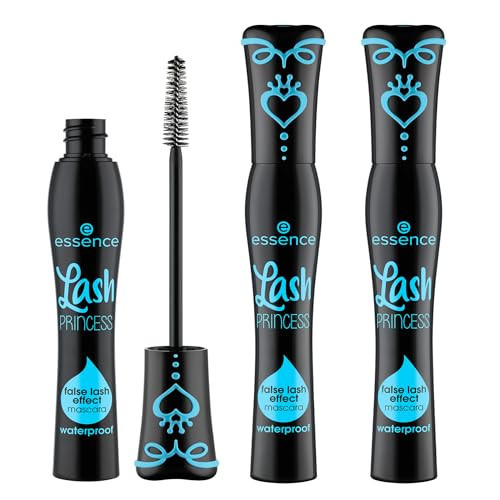 essence | Lash Princess False Lash Waterproof Mascara | Vegan & Cruelty Free | Free From Parabens & Microplastic Particles (Pack of 3) | Amazon (US)