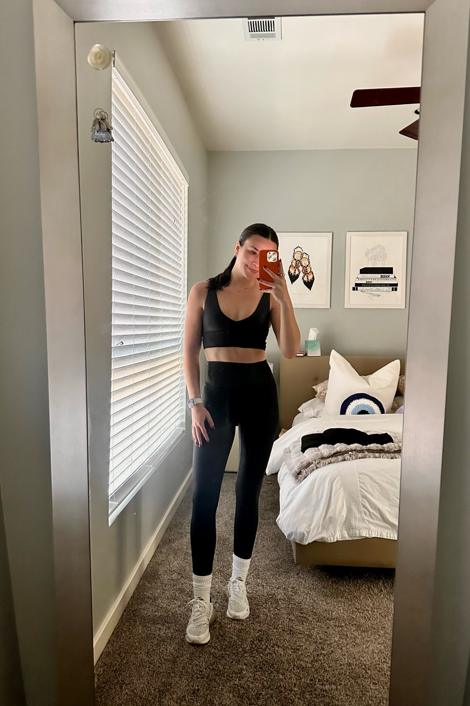 Favorite workout set at the moment: lululemon Align leggings and Align v-neck top. This set is slightly shimmery and ribbed material. Top is best for A/B cup, as it’s light support!

#LTKFitness #LTKActive