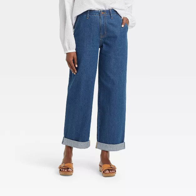 Women's High-Rise Relaxed Straight Jeans - Universal Thread™ | Target