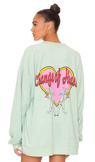 Boys Lie Change Of Heart Crewneck in Mint. | Revolve Clothing (Global)