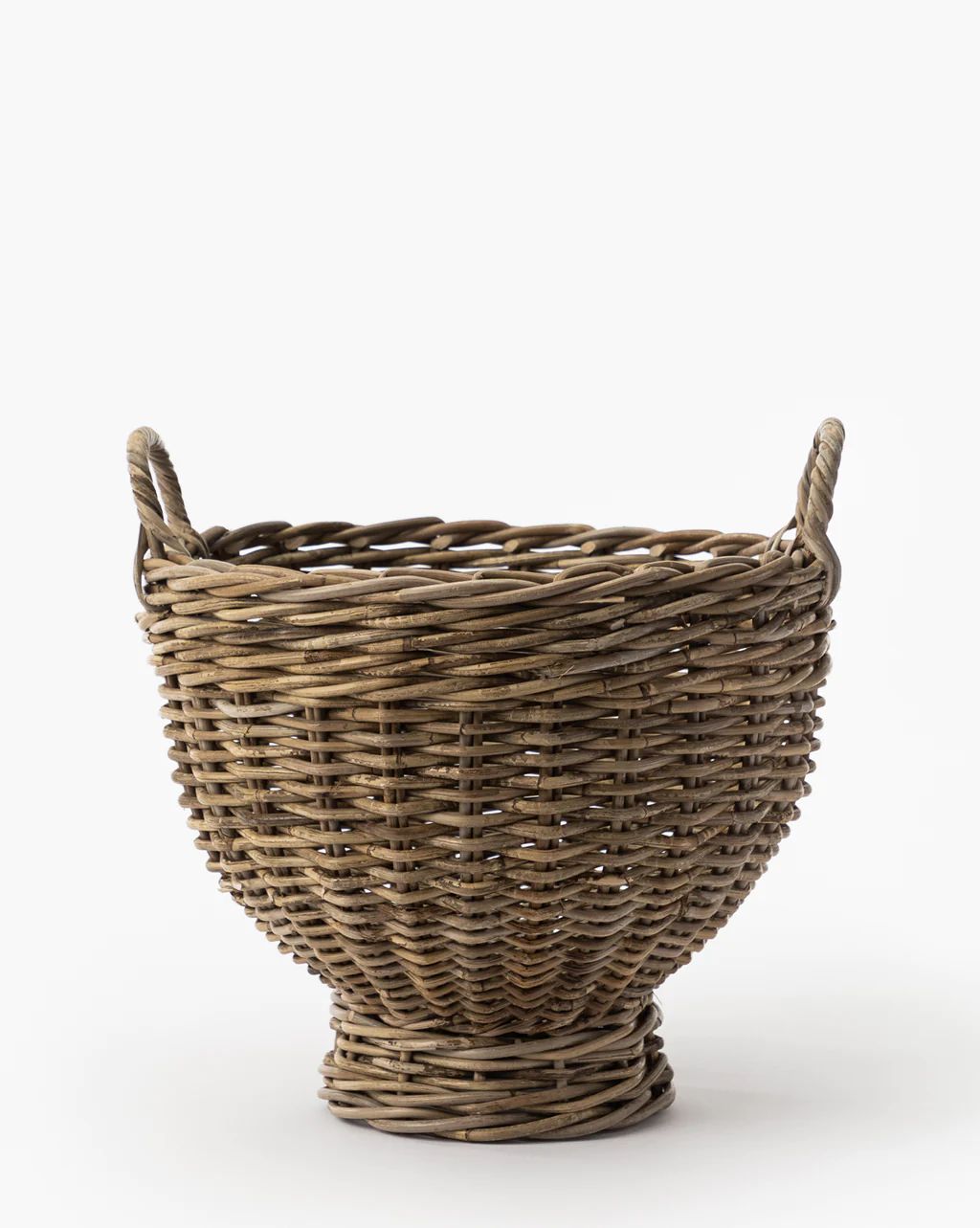 Twain Hand-Woven Rattan Basket | McGee & Co.