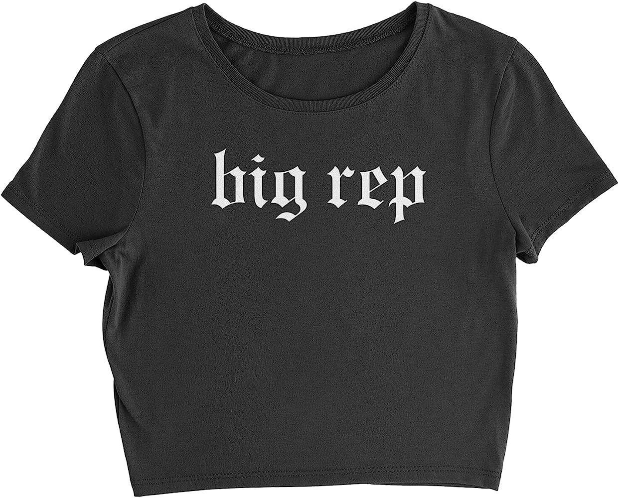 Expression Tees Big Rep Reputation Music Lover Gift Fan Favorite Womens Cropped T-Shirt | Amazon (US)