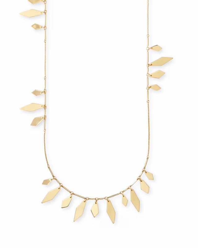 Blaine Long Necklace in Gold | Kendra Scott
